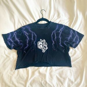 Darc Sport Above Us “Premium Vintage” Distressed Cropped Tee